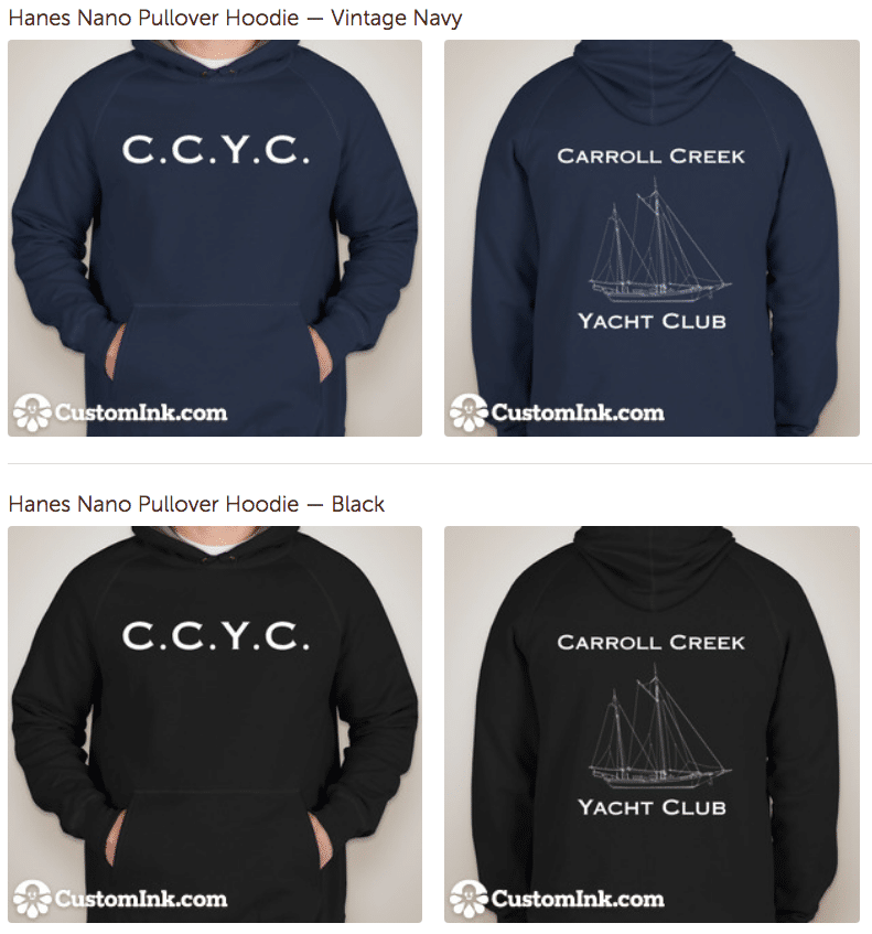 CCYC Sweatshirts without Lights